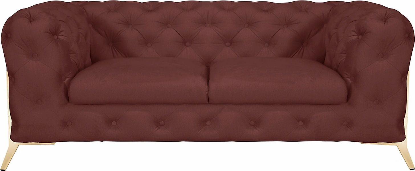 Home affaire Chesterfield-Sofa "Amaury" aufwändige Knopfheftung, moderne Ch günstig online kaufen