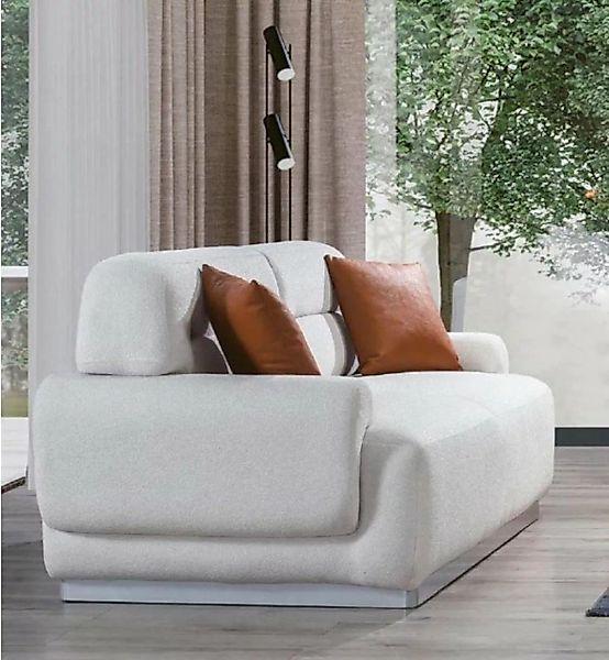JVmoebel Sofa, Dreisitzer Couch Stoff Sofa Couchen Möbel Textil 230cm Stoff günstig online kaufen