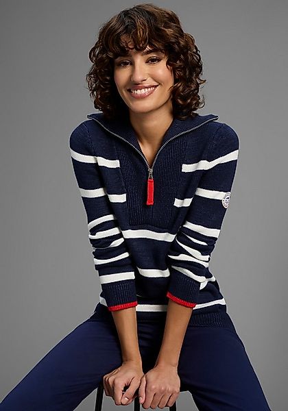 KangaROOS Troyer mit Reißverschluss im klassischen Streifen-Design günstig online kaufen