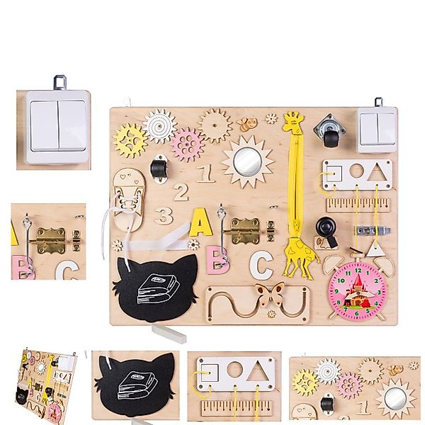 Moni Lernspielzeug Lernboard, Lerntafel medium, aus günstig online kaufen