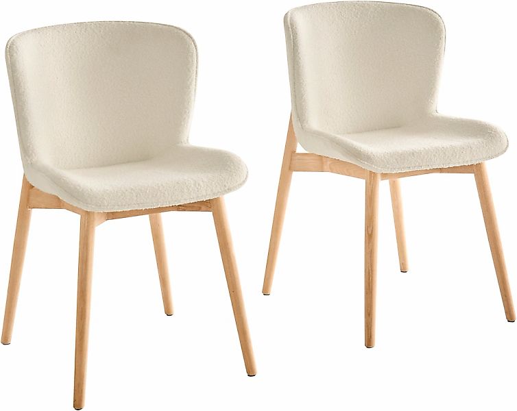 s.Oliver Esszimmerstuhl "Kailee" (Set) 2 Stk.weicher Bouclé-Bezug, ergonomi günstig online kaufen