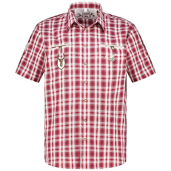 Orbis Trachtenhemd mit Krempelärmeln Farbe rot Größe: 6XL günstig online kaufen