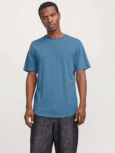 Jack & Jones Rundhalsshirt "JJEBASHER TEE O-NECK SS NOOS", mit Rundhalsauss günstig online kaufen
