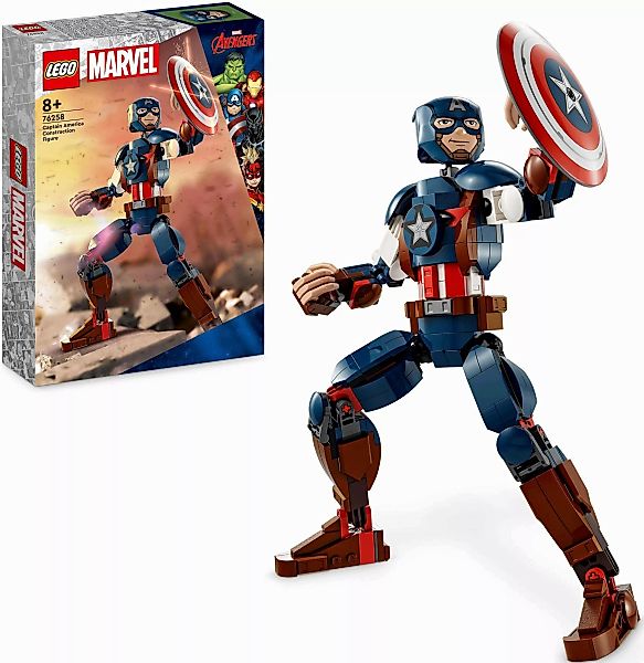 LEGO® Captain America Baufigur (76258), LEGO® günstig online kaufen