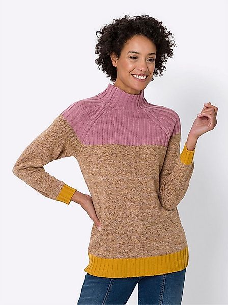 Sieh an! Strickpullover Langarm-Pullover . günstig online kaufen