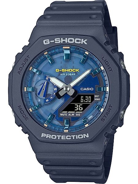 CASIO Quarzuhr Casio GA-2100AS-2AER Herrenuhr G-Shock günstig online kaufen