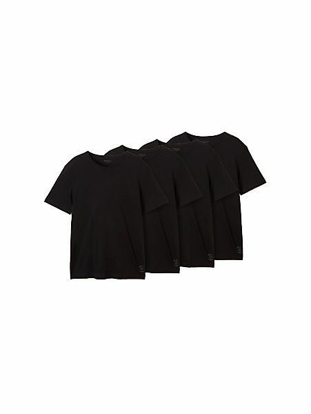 TOM TAILOR T-Shirt Packung, 4 Stk. in 4er Packung günstig online kaufen