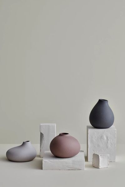 BLOMUS Dekovase "NONA, aus Porzellan, unglasiert" Vase in 3 unterschiedlich günstig online kaufen