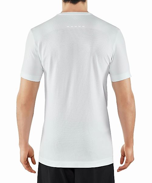 FALKE Herren T-Shirt V-Ausschnitt, XL-XXL, Weiß, Uni, 61018-286005 günstig online kaufen