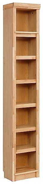 Home affaire Bücherregal "Soeren", aus massiver Kiefer, in 2 Höhen, Tiefe 2 günstig online kaufen