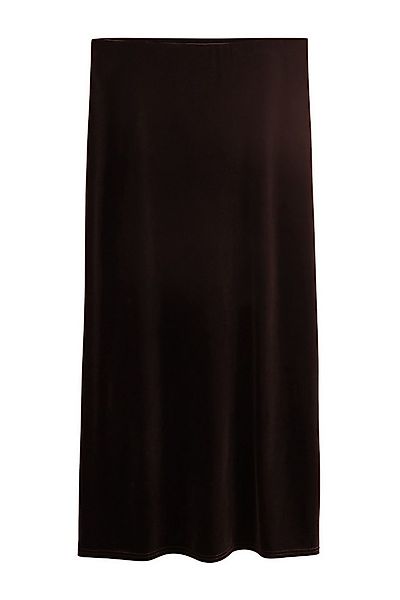 Next Maxirock Enger langer Samtrock (1-tlg) günstig online kaufen