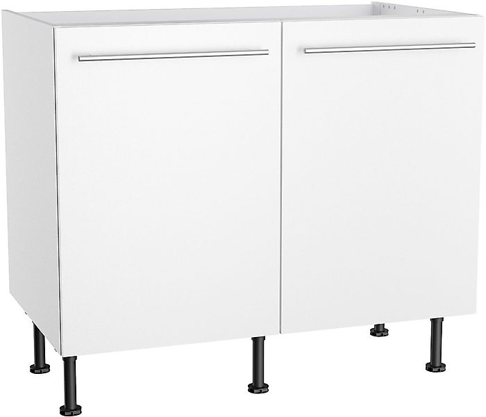 KOCHSTATION Spülenschrank "KS-Bern2", Breite 100 cm, 2 Türen günstig online kaufen