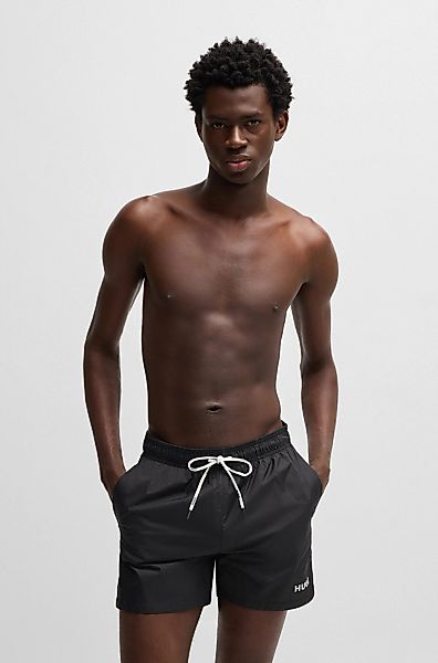 HUGO Badehose Haiti mit Markenschriftzug auf der Kordel günstig online kaufen