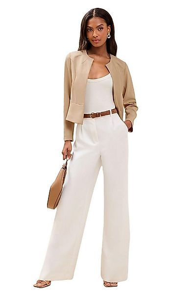 LIPSY Kurzjacke Lipsy verkürzter, kragenloser Blazer, Regular (1-St) günstig online kaufen