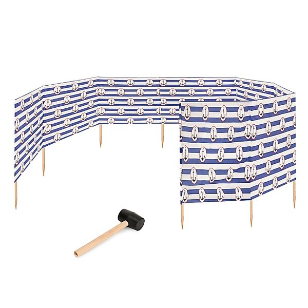 Ladeheid Windschutz Strand Sichtschutz 10m LAEX001 günstig online kaufen
