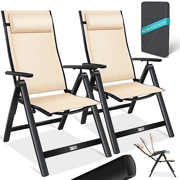KESSER Gartenstuhl (2 St), Hochlehner mit günstig online kaufen