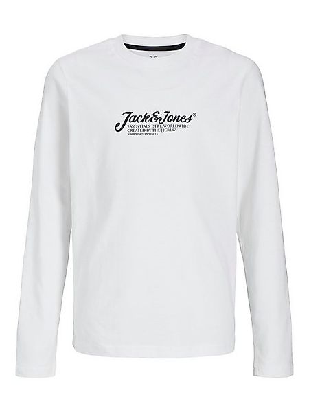 Jack & Jones Junior Langarmshirt JJBEAU TEE LS CREW NECK JNR günstig online kaufen