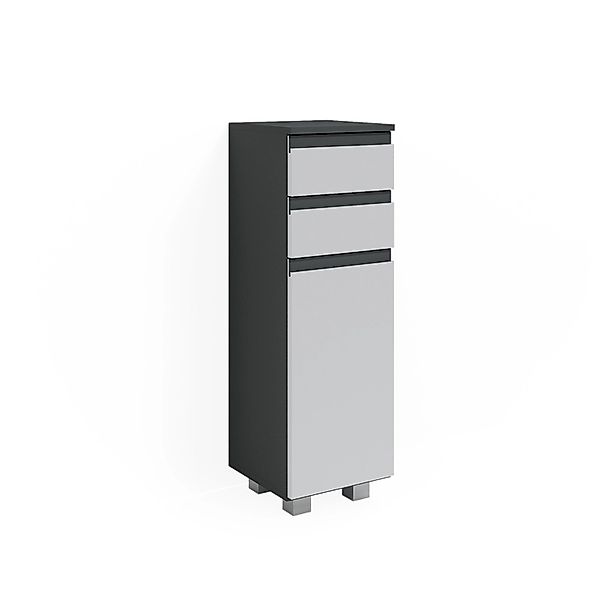 Vicco Midischrank J-Shape, Weiß/Anthrazit, 30 x günstig online kaufen
