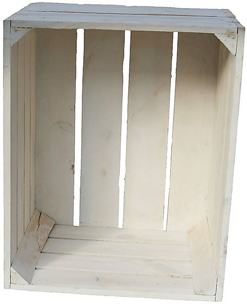 Allzweckkiste Obstkisten Johanna alt weiß Apfelkiste Weinkisten Dekokisten günstig online kaufen