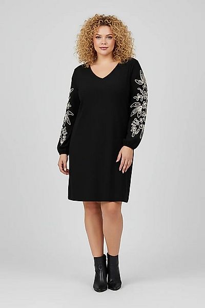 Shape of You Minikleid Besticktes V-Ausschnitt Kleid günstig online kaufen