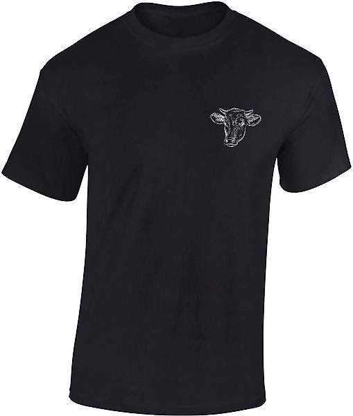 Baddery Print-Shirt Herren T-Shirt: "Almstolz" - günstig online kaufen