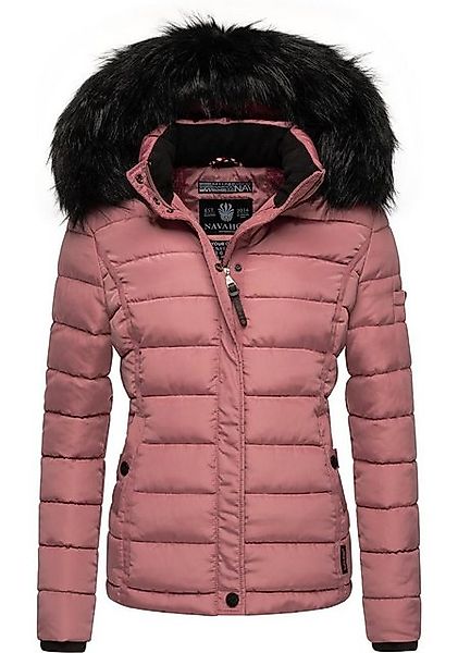 Navahoo Steppjacke Miamor hochwertige Winterjacke m. voluminöser Kunstpelz- günstig online kaufen