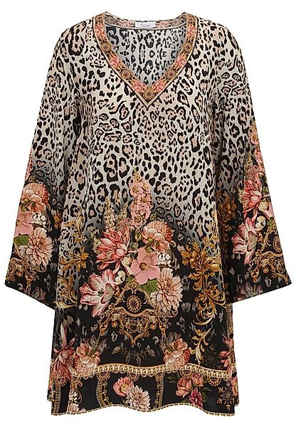 Princess goes Hollywood Blusenkleid aus Seide mit Schmucksteinen günstig online kaufen