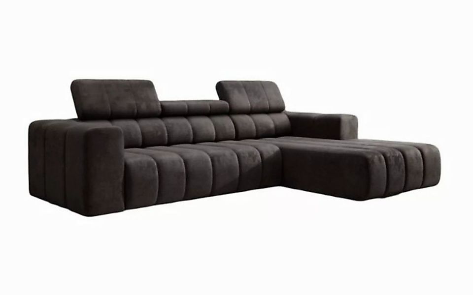 Luxusbetten24 Sofa Designer Sofa Aurora Mini, mit verstellbaren Kopfstützen günstig online kaufen