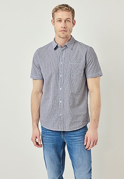 STREET ONE MEN Karohemd aus reiner günstig online kaufen