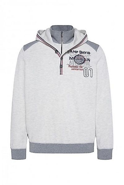 CAMP DAVID Hoodie mit Troyer-Einsatz günstig online kaufen