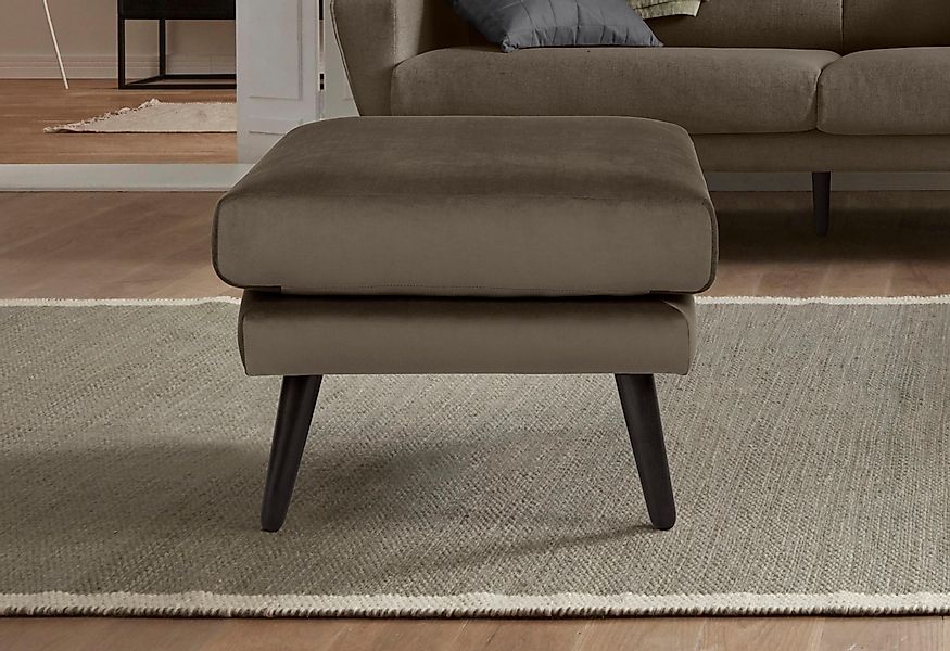 andas Hocker Bille, mit Eiche-Beinen, Design günstig online kaufen