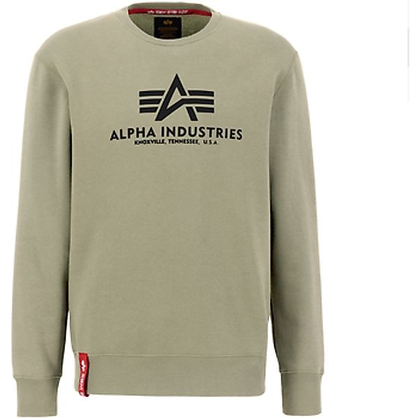 Alpha  Sweatshirt Basic Sweater - olive günstig online kaufen