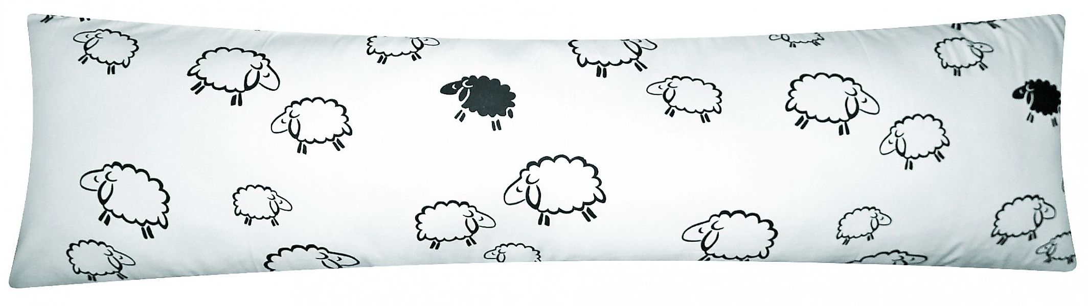 Heubergshop Seitenschläferkissenbezug, (1 Stück), 40x145cm Schafe günstig online kaufen