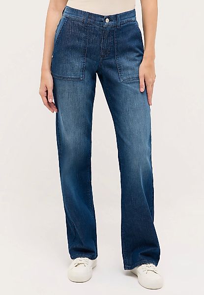 ANGELS Relax-fit-Jeans "LIZ WORKER", mit großen Vordertaschen und Fade-Out günstig online kaufen