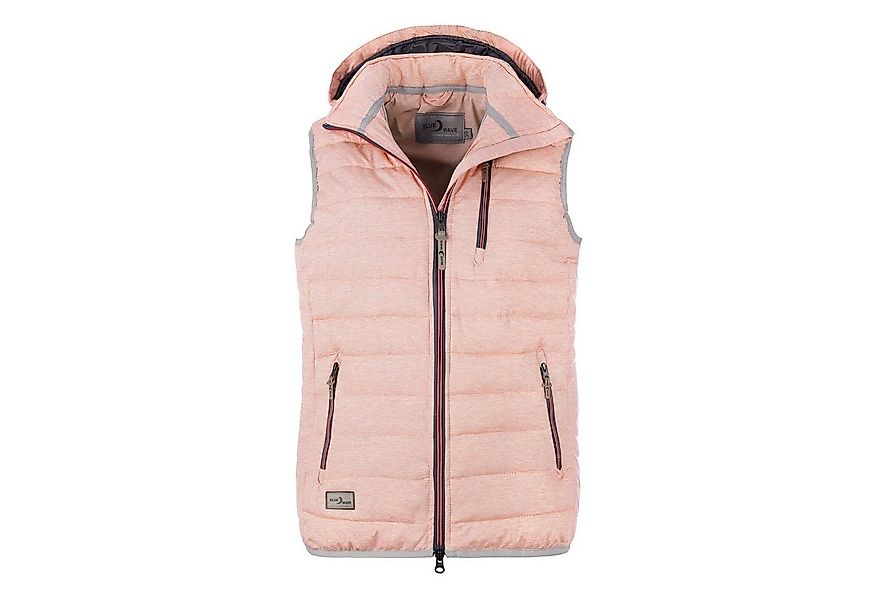 Blue Wave Steppweste Damen Weste Ina Daunen-Optik - Gesteppte Kapuzenweste günstig online kaufen