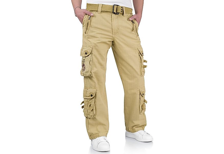 Trooper Cargohose Herren Traveler Cargo Vintage Hose Army Outdoor Pants günstig online kaufen