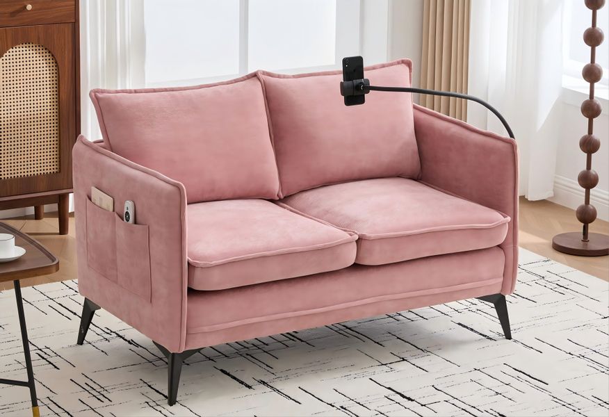 LVHOM 2-Sitzer Polstersofa mit USB/Typ C-Ladefunktion günstig online kaufen