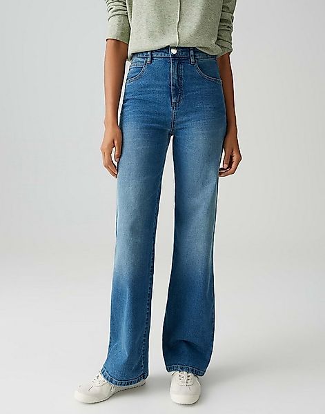 OPUS Weite Jeans MIVY High Rise Wide Leg mit Stretch-Anteil günstig online kaufen