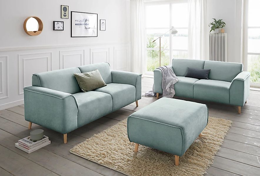 andas 2,5-Sitzer "Janek Scandic Design, elegant und zeitlos", mit Federkern günstig online kaufen