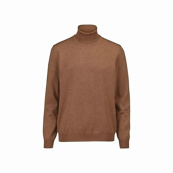 OLYMP V-Ausschnitt-Pullover braun regular fit (1-tlg) günstig online kaufen