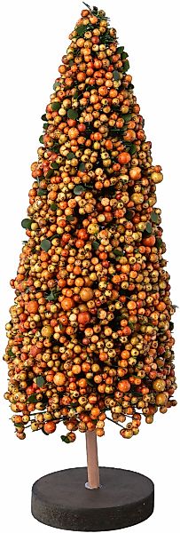 Creativ deco Dekobaum "Weihnachtsdeko", auf hochwertiger Holzbase, mit Perl günstig online kaufen