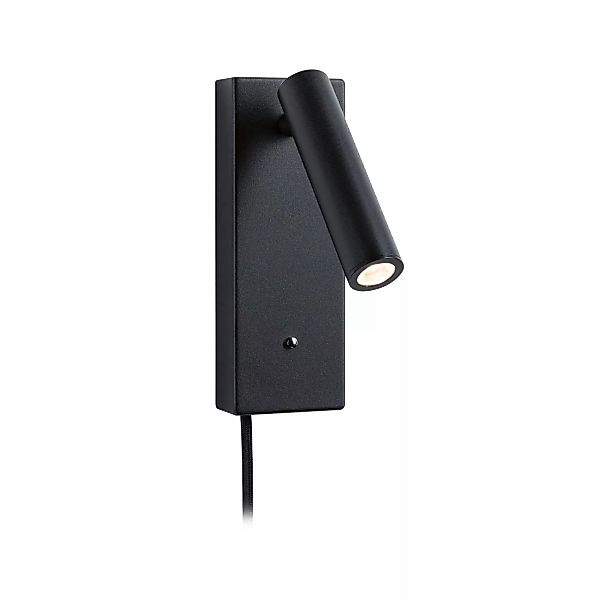 Paulmann Hulda USB LED-Wandspot 3-step-dim schwarz günstig online kaufen