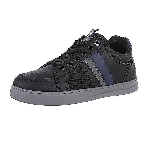 Coolwalk Herren Low-Top Freizeit Sneaker (88828909) Flach Sneakers in Schwa günstig online kaufen