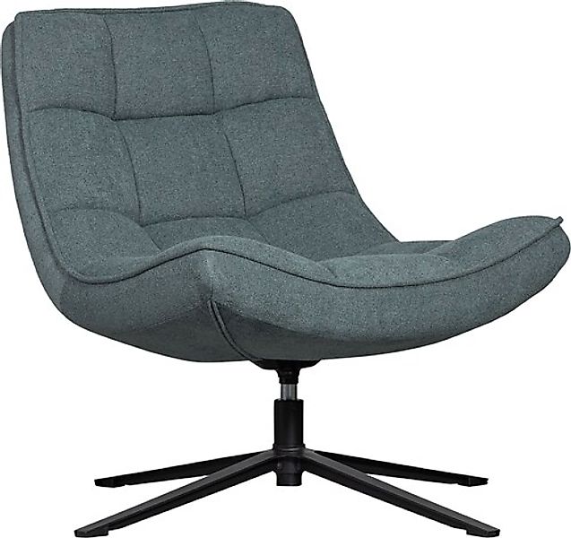 WOOOD Drehsessel »Maudi«, Metallgestell, gepolstert mit gewebtem Stoff, H 8 günstig online kaufen