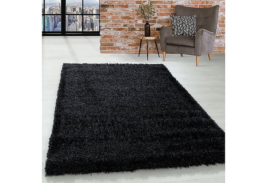 SIMPEX24 Teppich Unicolor - Einfarbig, Rechteckig, Höhe: 50 mm, Teppich Woh günstig online kaufen