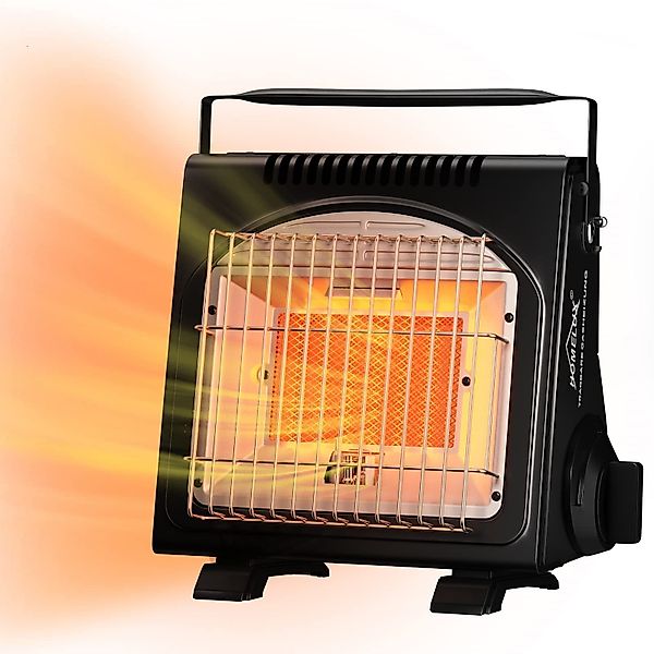 HOMELUX Heizstrahler 1700W 2in1 Tragbare Gasheizung, günstig online kaufen