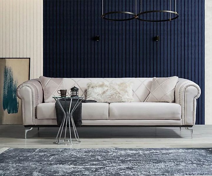 Villa Möbel Polstergarnitur SOFY, (Set, 2-tlg), Hand Made Qualtiy, Luxus-Mi günstig online kaufen