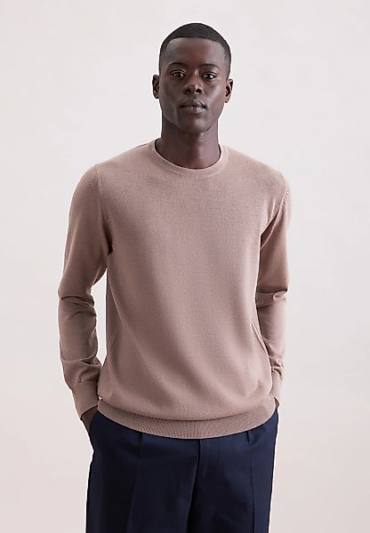 seidensticker Pullunder "Schwarze Rose" 1/1 Rundhals Uni günstig online kaufen