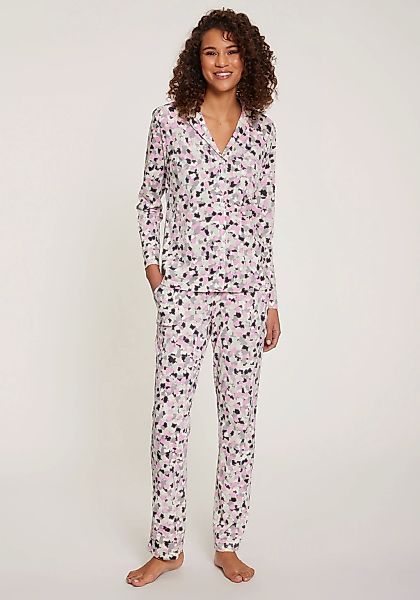 Vivance Dreams Pyjama 2 Stk. tlg., mit Aquarell-Muster günstig online kaufen