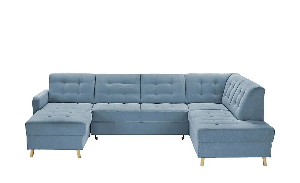 Wohnlandschaft  Venus ¦ blau ¦ Maße (cm): B: 299 H: 88 T: 195.0 Polstermöbe günstig online kaufen